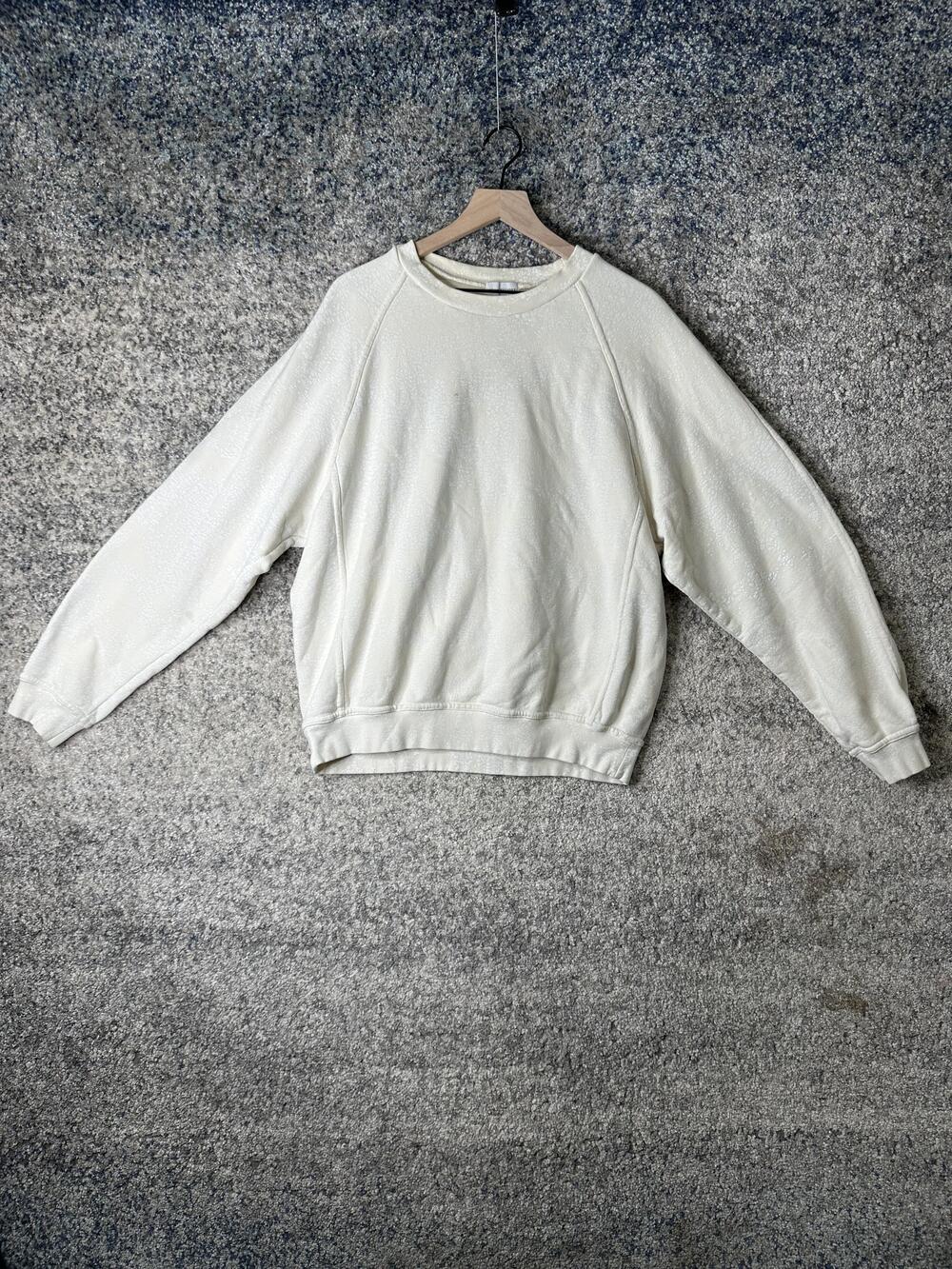 John Elliott Sweater Mens 4 Crewneck Pullover Made USA Textured Knit Casual